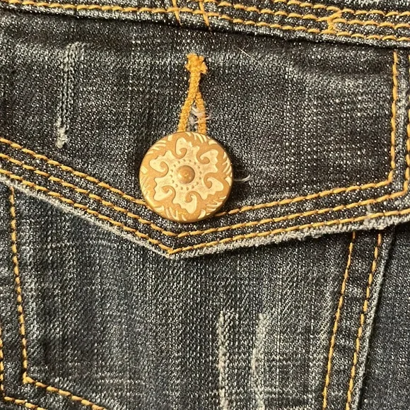 Baccini jean jacket.  NWOT! - Picture 4 of 5